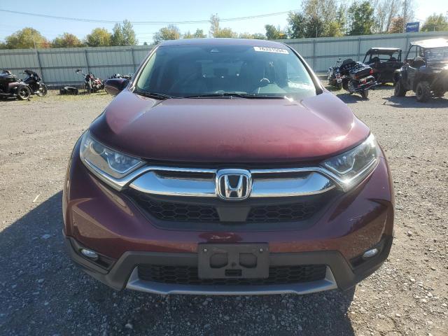 7FARW2H52JE008223 - 2018 HONDA CR-V EX BURGUNDY photo 5