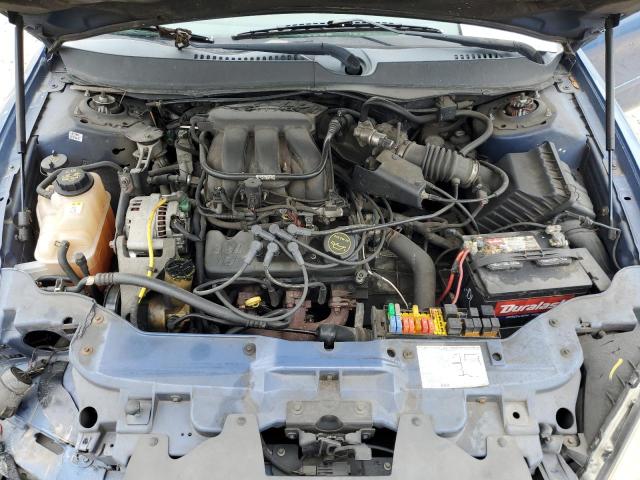 1FAFP53234A187904 - 2004 FORD TAURUS SE BLUE photo 11