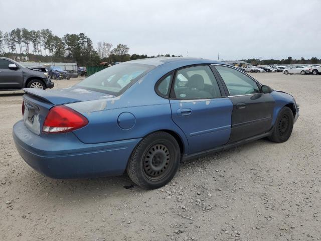 1FAFP53234A187904 - 2004 FORD TAURUS SE BLUE photo 3