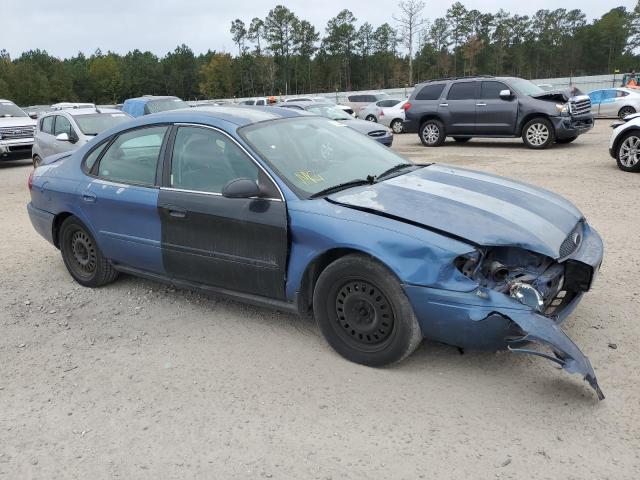 1FAFP53234A187904 - 2004 FORD TAURUS SE BLUE photo 4