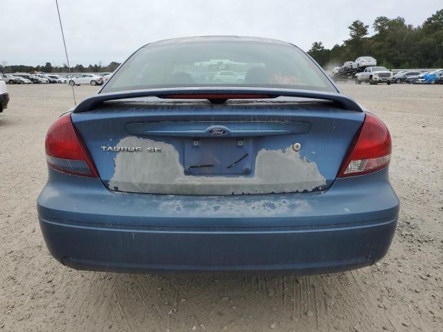 1FAFP53234A187904 - 2004 FORD TAURUS SE BLUE photo 6