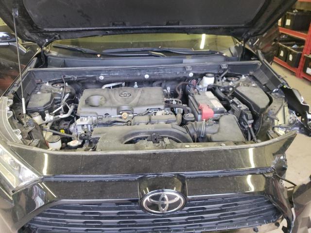 2T3P1RFV4MC164244 - 2021 TOYOTA RAV4 XLE BLACK photo 12