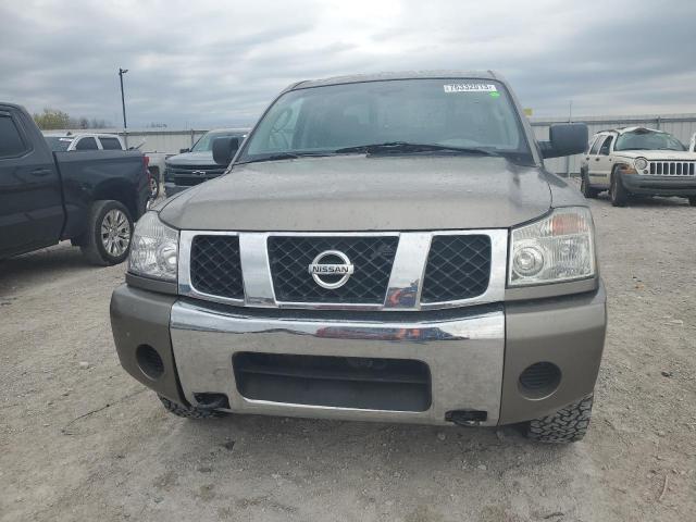 1N6BA07B87N233082 - 2007 NISSAN TITAN XE GRAY photo 5