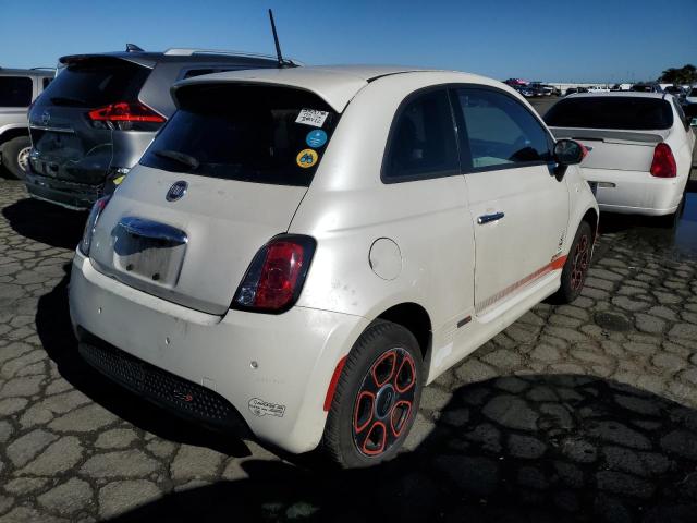 3C3CFFGE2ET173064 - 2014 FIAT 500 ELECTRIC WHITE photo 3