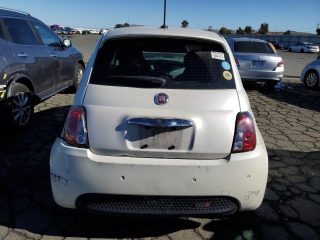 3C3CFFGE2ET173064 - 2014 FIAT 500 ELECTRIC WHITE photo 6