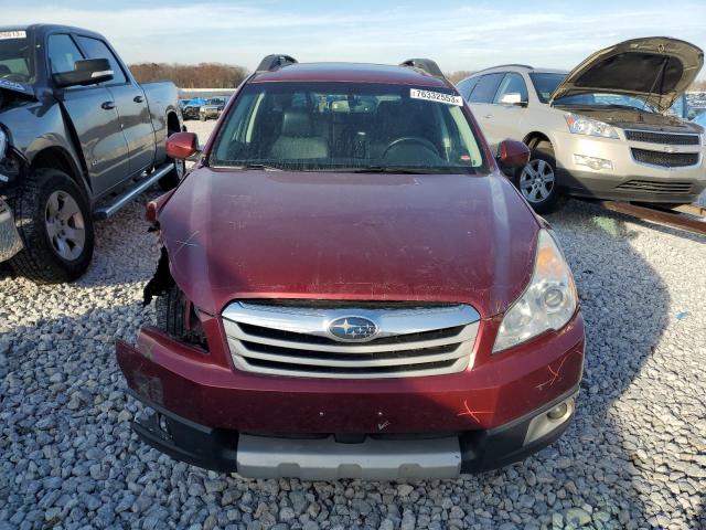 4S4BRCKC1C3258243 - 2012 SUBARU OUTBACK 2.5I LIMITED RED photo 5