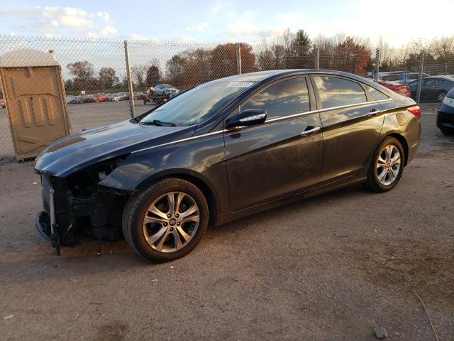 5NPEC4AC7BH000967 - 2011 HYUNDAI SONATA SE BLACK photo 1