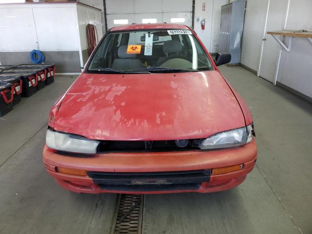 JF1GF224XRG831816 - 1994 SUBARU IMPREZA L RED photo 5