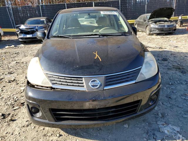 3N1BC11E09L450184 - 2009 NISSAN VERSA S BLACK photo 11