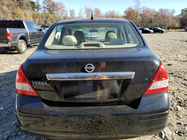 3N1BC11E09L450184 - 2009 NISSAN VERSA S BLACK photo 6