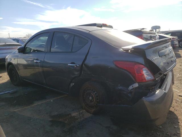 3N1CN7AP9GL855525 - 2016 NISSAN VERSA S GRAY photo 2