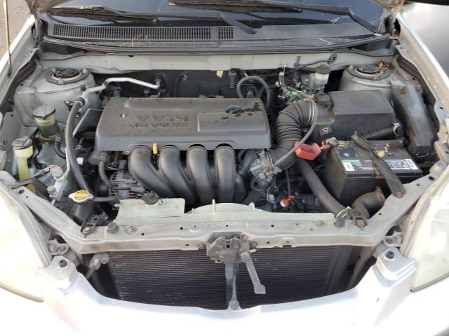 2T1KR32E43C030248 - 2003 TOYOTA COROLLA MA XR SILVER photo 11