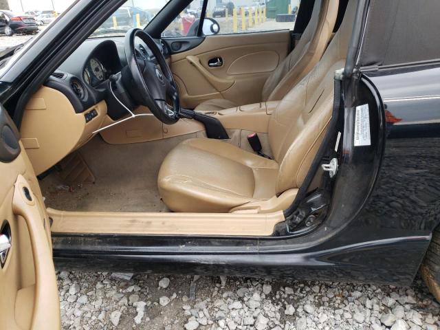 JM1NB353X20227347 - 2002 MAZDA MX-5 MIATA BASE BLACK photo 7