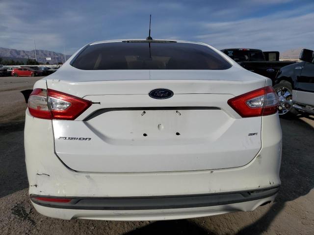 3FA6P0H73DR237052 - 2013 FORD FUSION SE WHITE photo 6