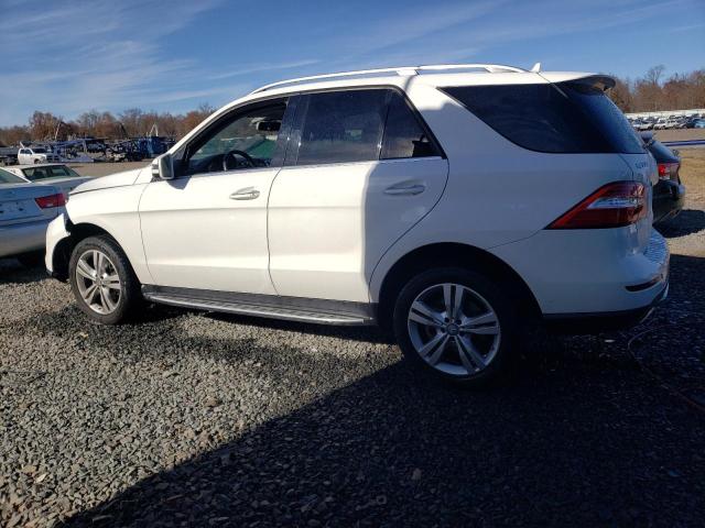 4JGDA5HB3FA579386 - 2015 MERCEDES-BENZ ML 350 4MATIC WHITE photo 2