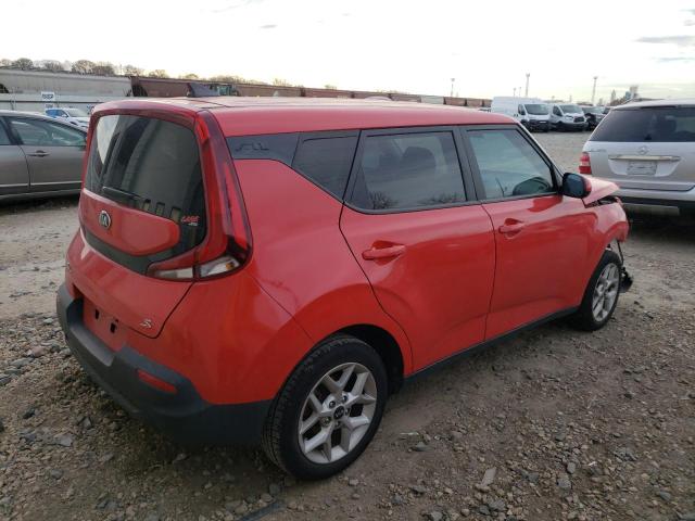 KNDJ23AU8L7010823 - 2020 KIA SOUL LX RED photo 3