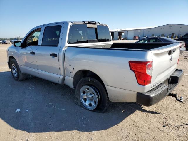 1N6AA1EK6JN501607 - 2018 NISSAN TITAN S SILVER photo 2