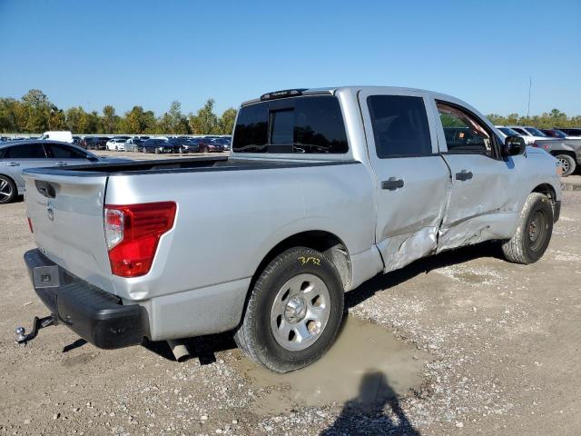 1N6AA1EK6JN501607 - 2018 NISSAN TITAN S SILVER photo 3