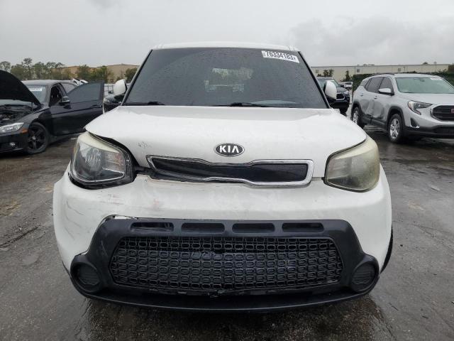 KNDJP3A54F7140791 - 2015 KIA SOUL + WHITE photo 5