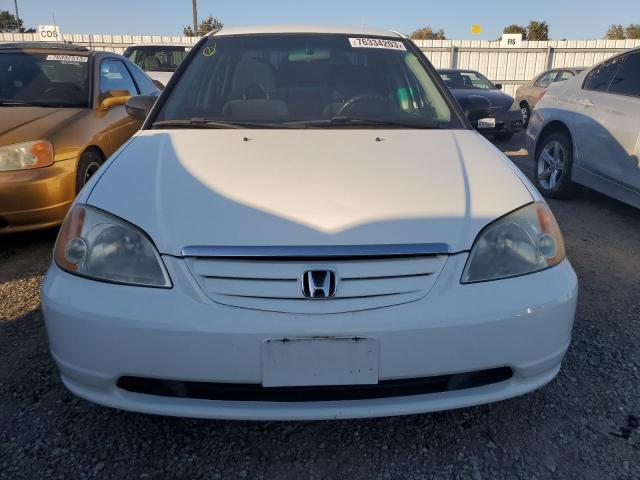 2HGES16523H580958 - 2003 HONDA CIVIC LX WHITE photo 5