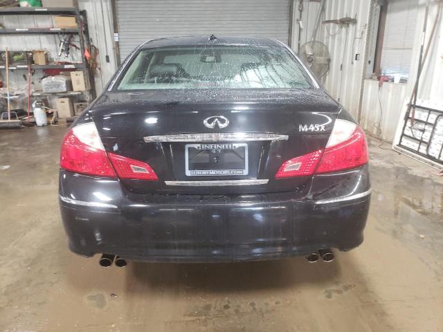 JNKBY01F88M550621 - 2008 INFINITI M45 BLACK photo 6