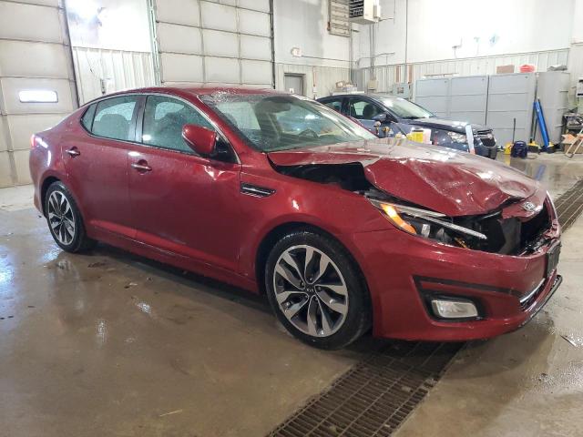 5XXGR4A77FG464854 - 2015 KIA OPTIMA SX BURGUNDY photo 4