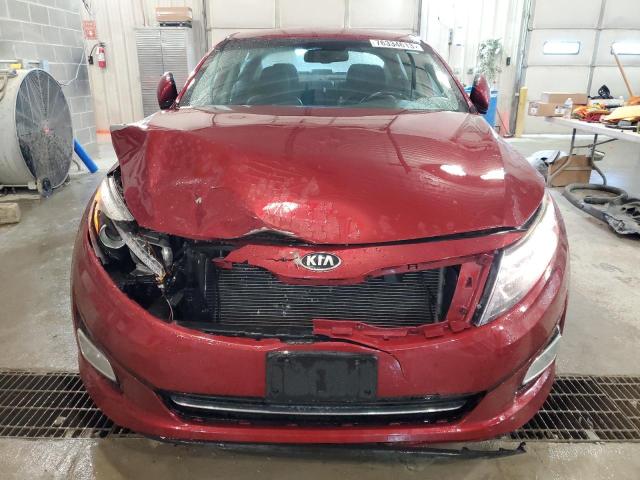 5XXGR4A77FG464854 - 2015 KIA OPTIMA SX BURGUNDY photo 5