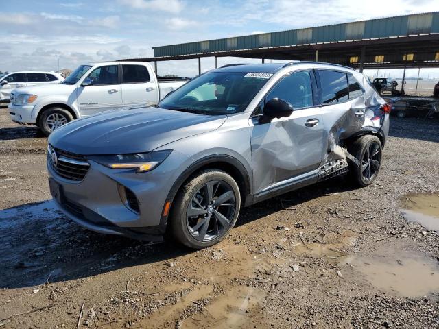 LRBFZNR49ND020734 - 2022 BUICK ENVISION ESSENCE GRAY photo 1