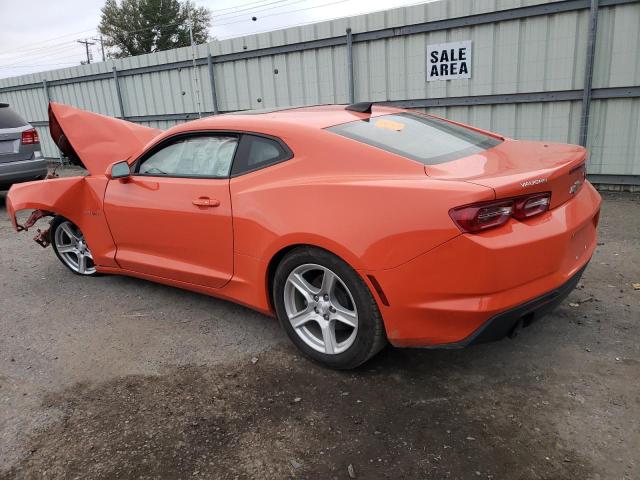 1G1FB1RX7K0112347 - 2019 CHEVROLET CAMARO LS ORANGE photo 2