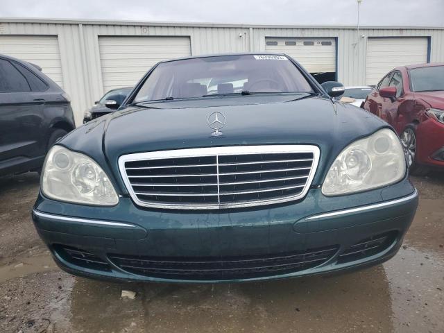 WDBNG75J83A325682 - 2003 MERCEDES-BENZ S 500 GREEN photo 5