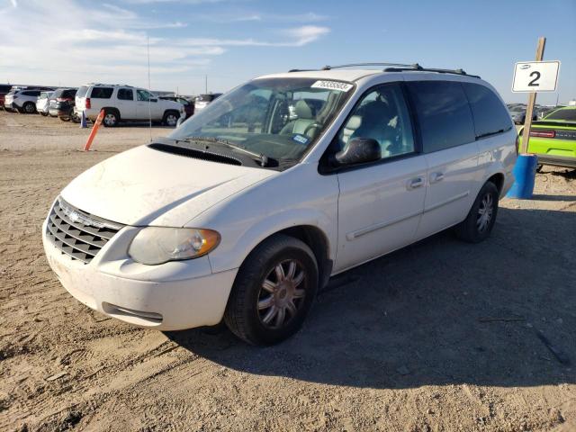 2C4GP54L75R213245 - 2005 CHRYSLER TOWN & COU TOURING WHITE photo 1