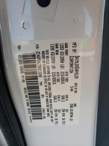 2C4GP54L75R213245 - 2005 CHRYSLER TOWN & COU TOURING WHITE photo 13