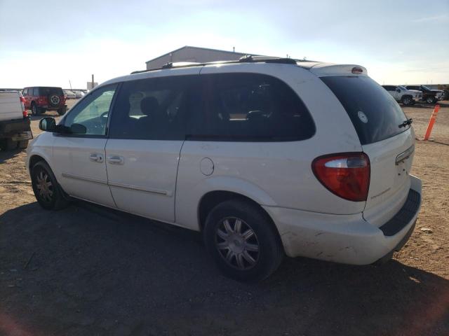 2C4GP54L75R213245 - 2005 CHRYSLER TOWN & COU TOURING WHITE photo 2