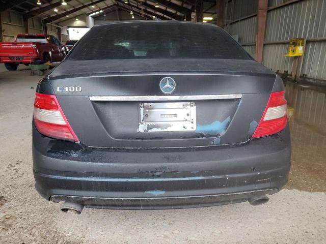 WDDGF5EB3AR098819 - 2010 MERCEDES-BENZ C 300 BLACK photo 6