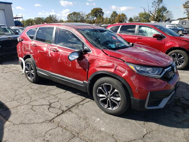 2HKRW2H89LH637391 - 2020 HONDA CR-V EXL RED photo 4