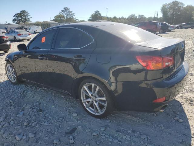 JTHBE262365002253 - 2006 LEXUS IS 350 BLACK photo 2