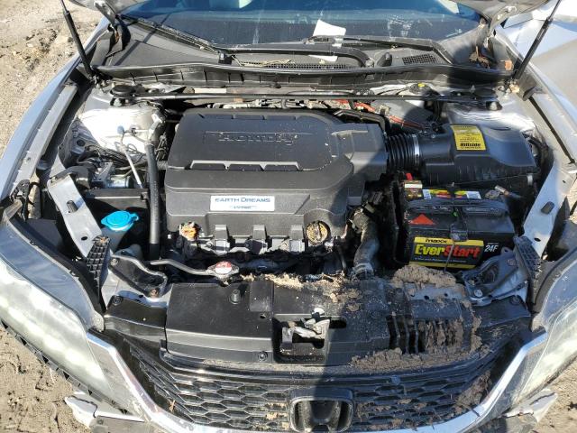 1HGCT2B81DA009536 - 2013 HONDA ACCORD EXL SILVER photo 11