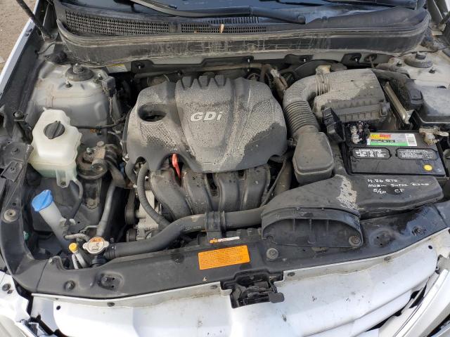 5NPEB4AC9DH740624 - 2013 HYUNDAI SONATA GLS SILVER photo 11