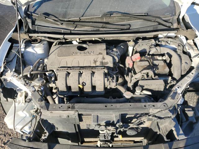 3N1AB7AP7KY241732 - 2019 NISSAN SENTRA S WHITE photo 11