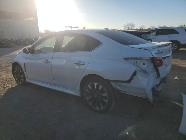 3N1AB7AP7KY241732 - 2019 NISSAN SENTRA S WHITE photo 2