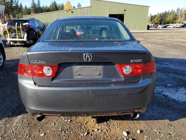 JH4CL96974C011448 - 2004 ACURA TSX GRAY photo 6