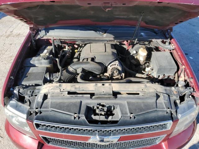 3GNEC120X7G175398 - 2007 CHEVROLET AVALANCHE C1500 MAROON photo 11