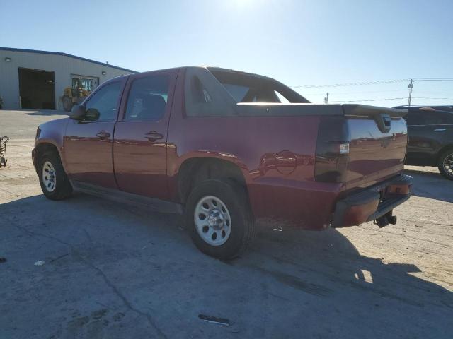 3GNEC120X7G175398 - 2007 CHEVROLET AVALANCHE C1500 MAROON photo 2