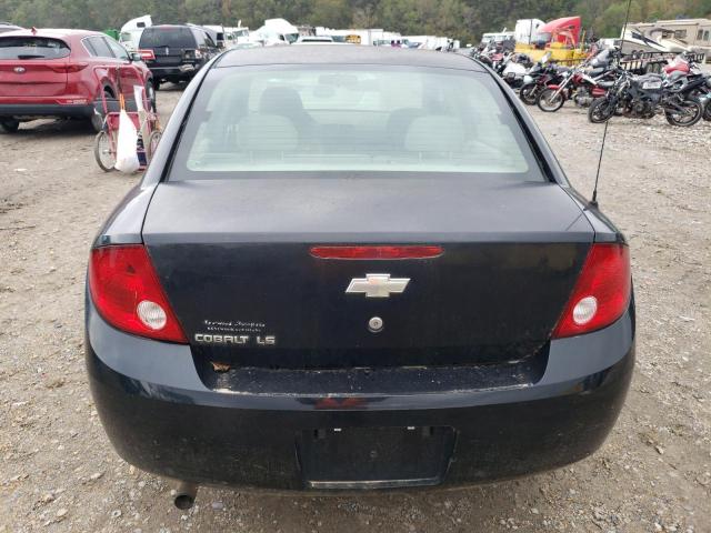 1G1AK55F567795290 - 2006 CHEVROLET COBALT LS BLACK photo 6