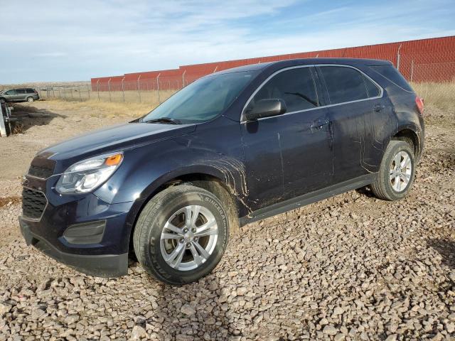 2GNALBEK1G1130649 - 2016 CHEVROLET EQUINOX LS BLUE photo 1