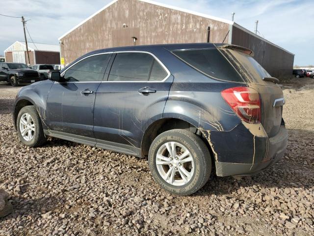 2GNALBEK1G1130649 - 2016 CHEVROLET EQUINOX LS BLUE photo 2