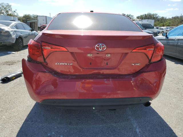 5YFBURHEXKP867688 - 2019 TOYOTA COROLLA L RED photo 6