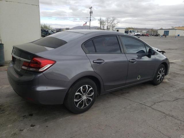 2HGFB2F59FH523770 - 2015 HONDA CIVIC LX GRAY photo 3