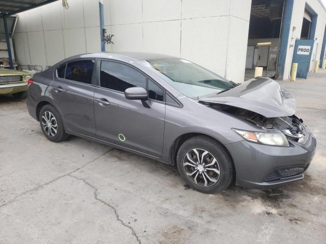 2HGFB2F59FH523770 - 2015 HONDA CIVIC LX GRAY photo 4