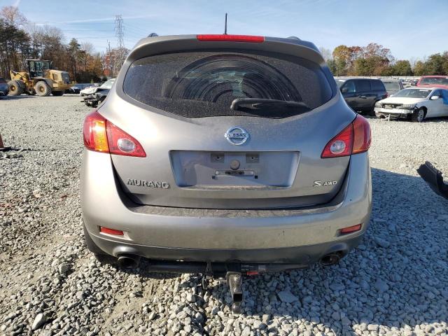 JN8AZ18W09W201727 - 2009 NISSAN MURANO S GOLD photo 6